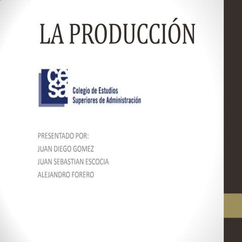 Capítulo 6 La producción microeconomia pindyck