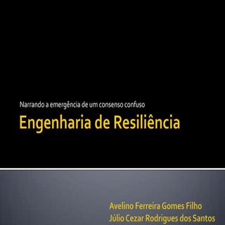 Engenharia de Resiliência - Narrand...