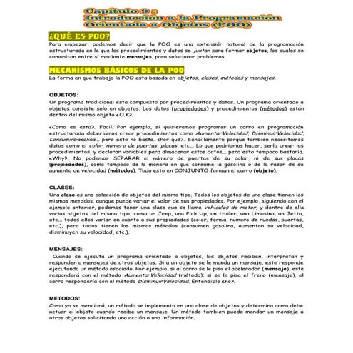 Capítulo 9 qbasic  introducción a la poo