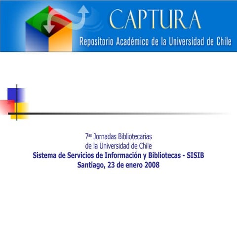 Captura.Repositorio Académico de la Universidad de Chile