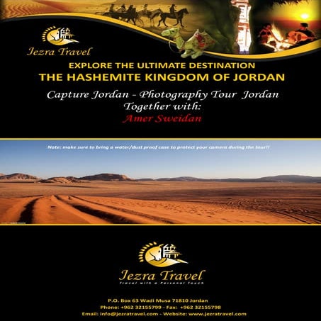 Capture jordan   photography tour with amer & jezra travel Jordan