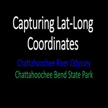 Capturing Lat Long Coordinates at CBSP