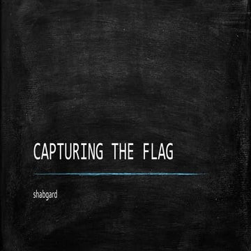 A Brief Intro to CTF Contests!