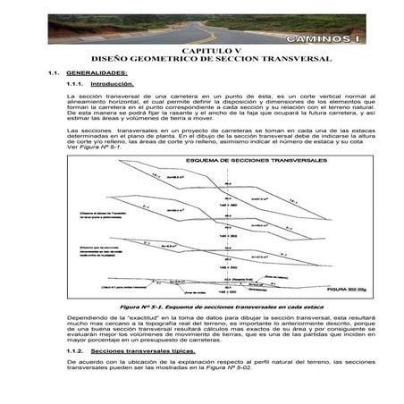 Cap v diseño de la seccion transversal
