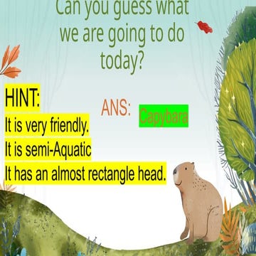 Capybara-Omer Shahzad 7-N.pptxama in the