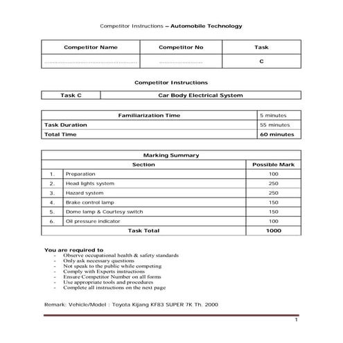 Automotive lab equipment 2 | PDF