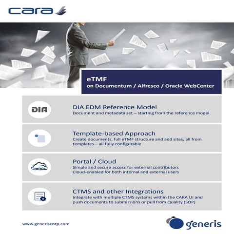 CARA for eTMF (electronic Trial Master Files)