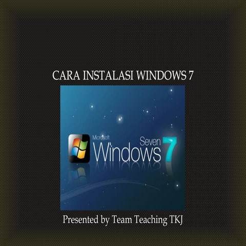 Cara instalasi-windows-7