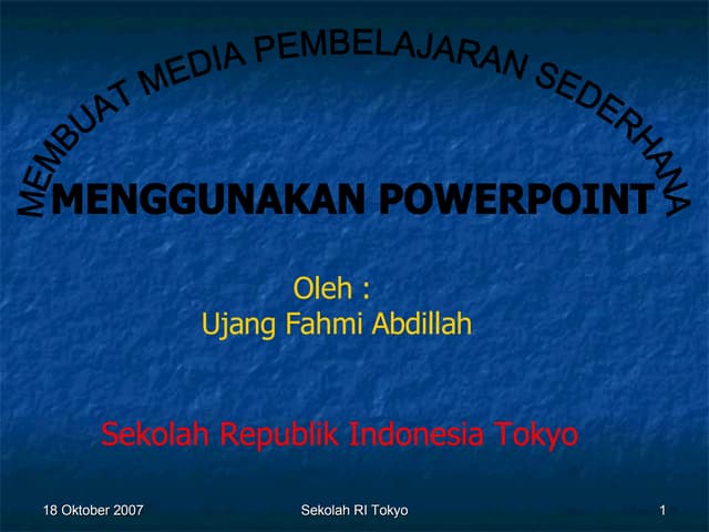 Cara Membuat Presentasi