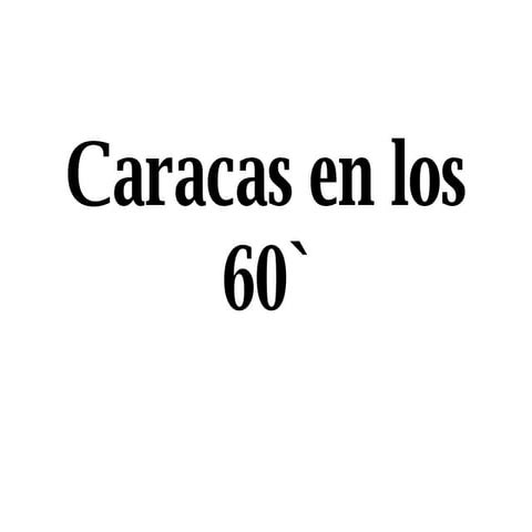 Caracas60`