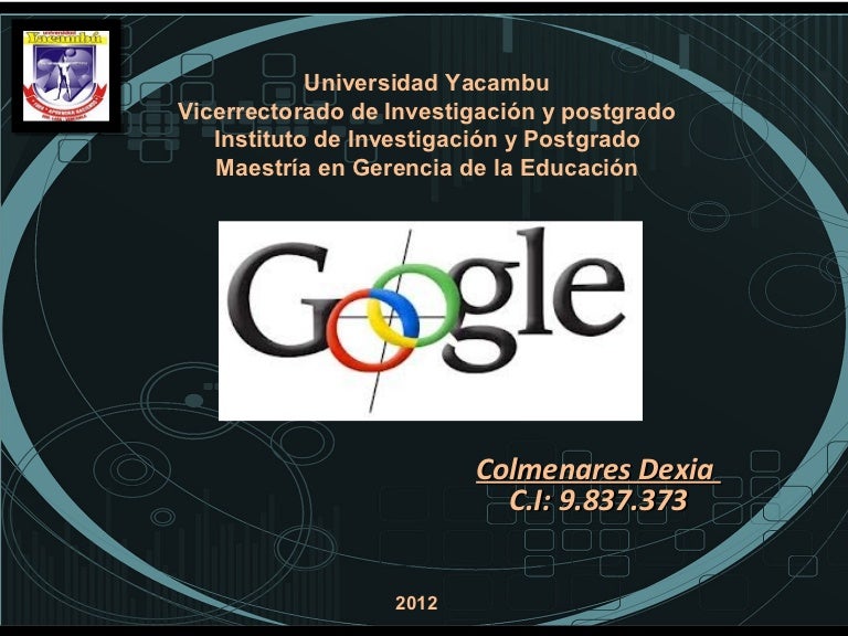 Caracteristicas de google
