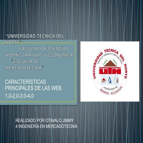 Características de web 1.0 2.0 3.0 4.0