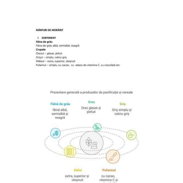 Caracteristici de calitate - cereale