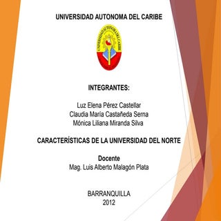 Características de la Universidad d...