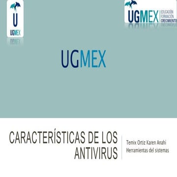 Características de los antivirus