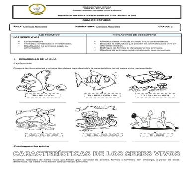 Caractersticasdelosseresvivos 121102204558-phpapp01