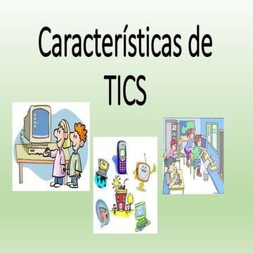 Características de tics