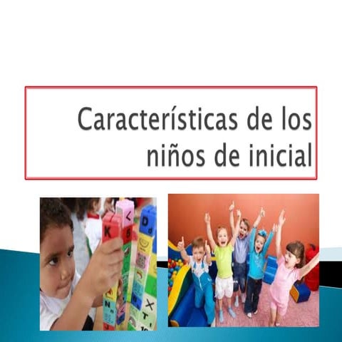 Características estudiante