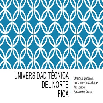Características físicas del ecuador