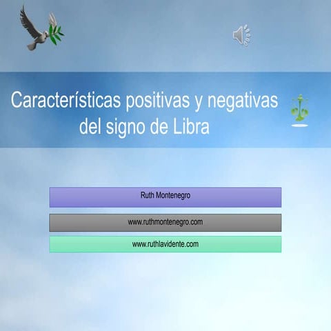 Características positivas y negativas del signo de Libra | PPTX