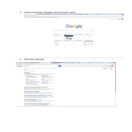 Cara membuat blog idhostinger