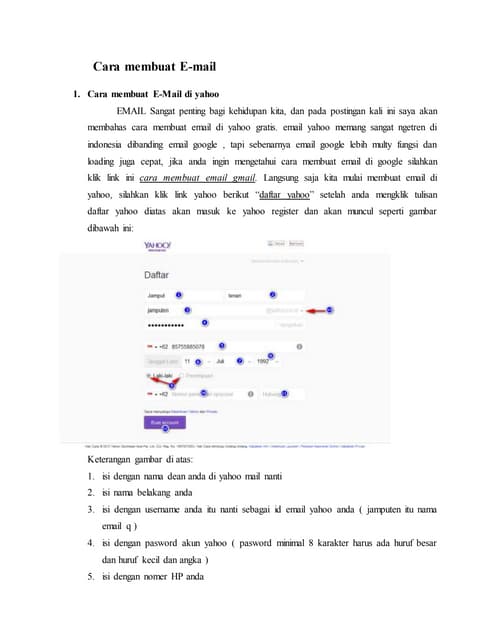 Cara menggunakan email | PDF