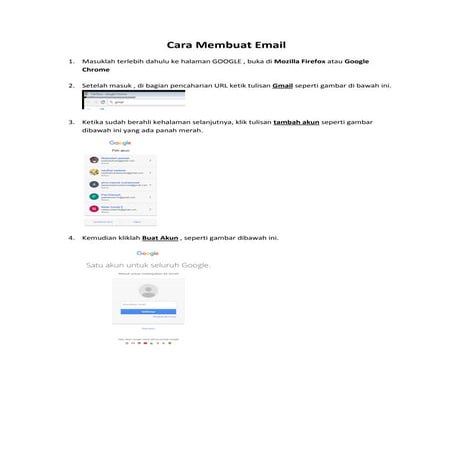 Cara membuat email