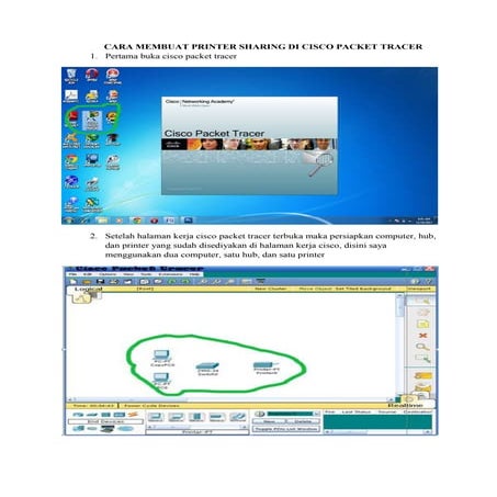 Cara membuat printer sharing di cisco packet tracer