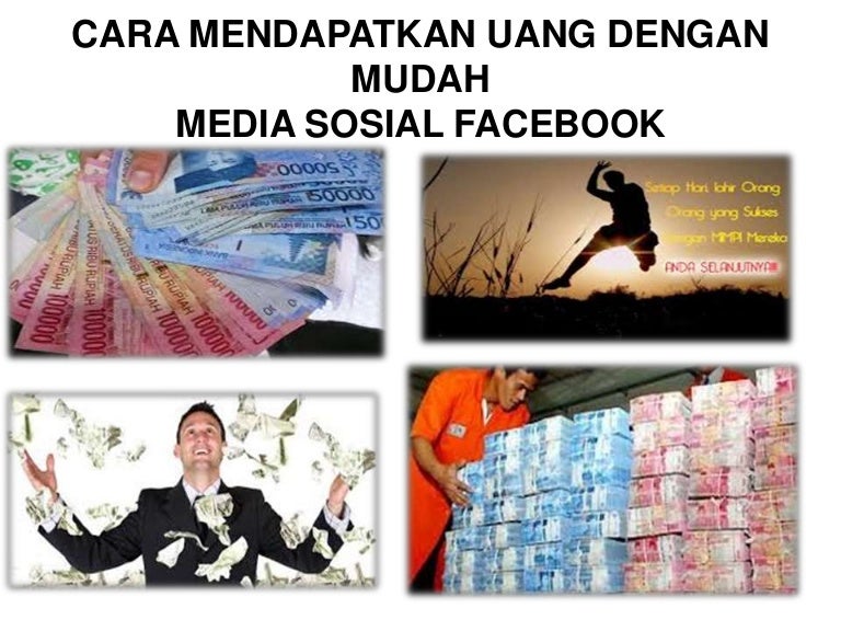 Cara Mendapatkan Uang Dengan Facebook<script async src=