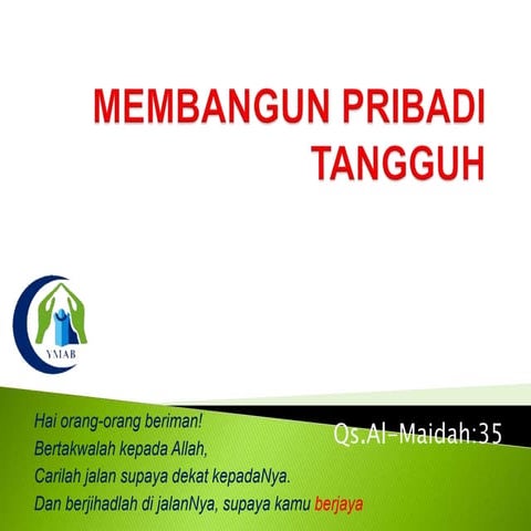 Cara Menjadi orang Tangguh