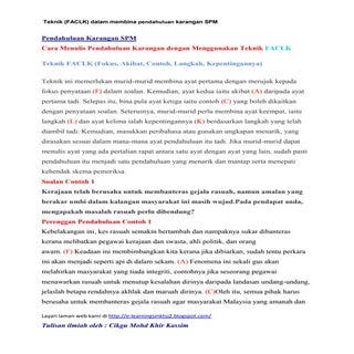 Cara menulis pendahuluan karangan d...