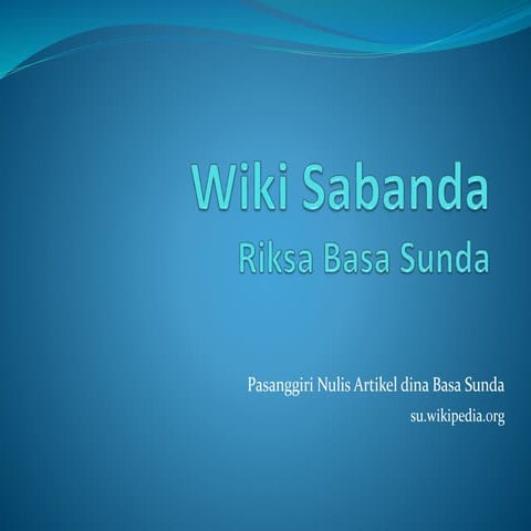 Wiki Sabanda - Cara pendaftaran peserta