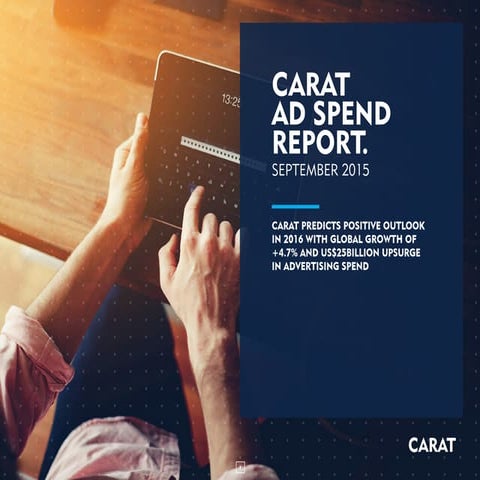 worldwide media upsurge in  spends by format : 