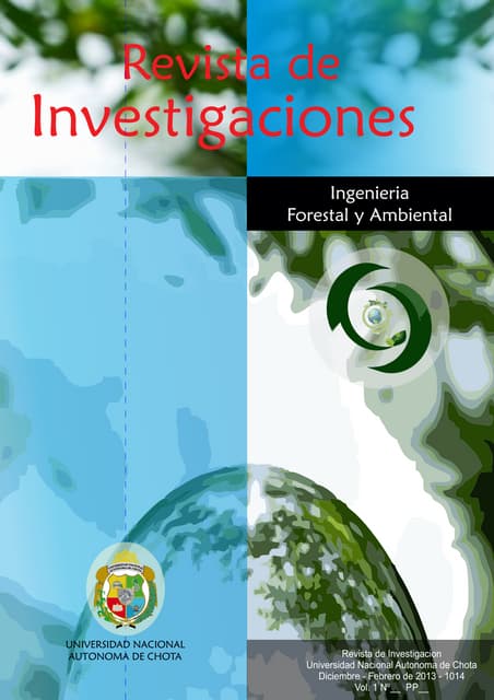 Caratula de revista de investigacion