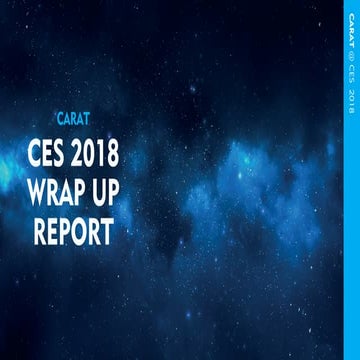 CARAT USA CES 2018 Key Trends Report
