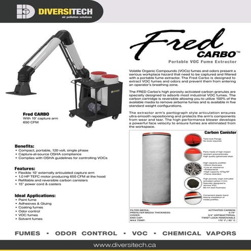 Fred Carbo - Product Sheet