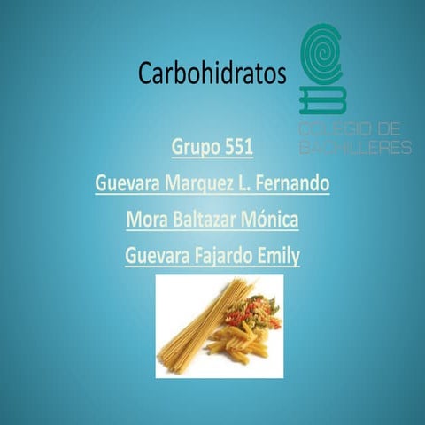 Carbohidratos