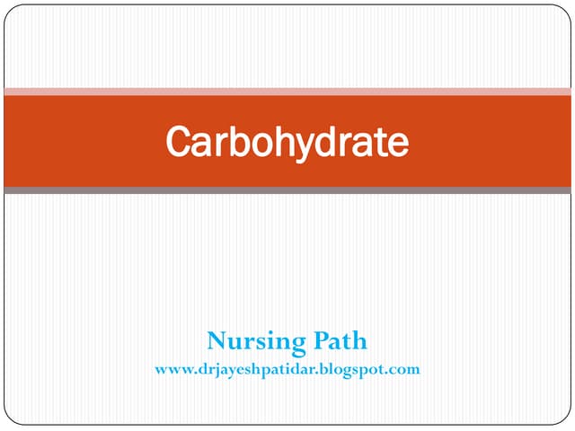 Carbohydrate