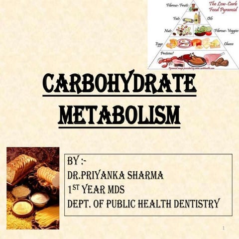 Carbohydrate metabolism cs