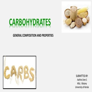 Carbohydrates