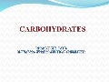 Introduction to Carbohydrates and its Chemistry