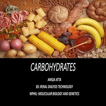 Carbohydrates 