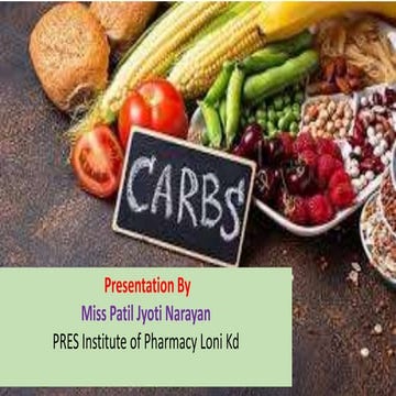 Biochemistry and clinical Pathology -carbohydrates