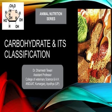 CARBOHYDRATE CLASSIFICATION.pptx
