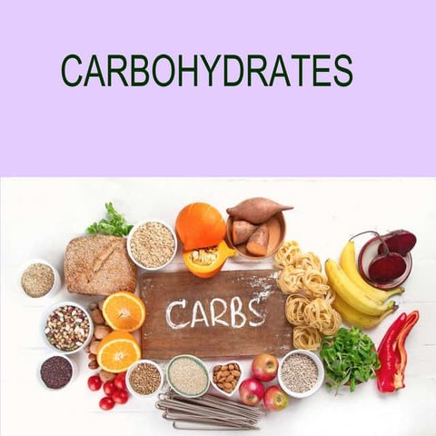 Carbohydrates introduction