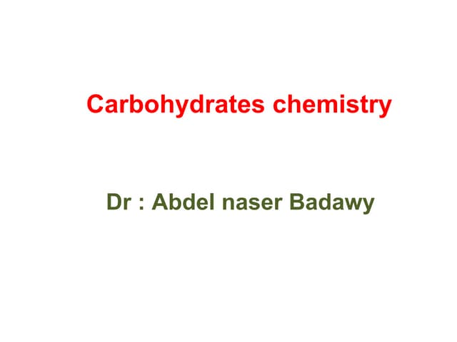 Carbohydrate structure