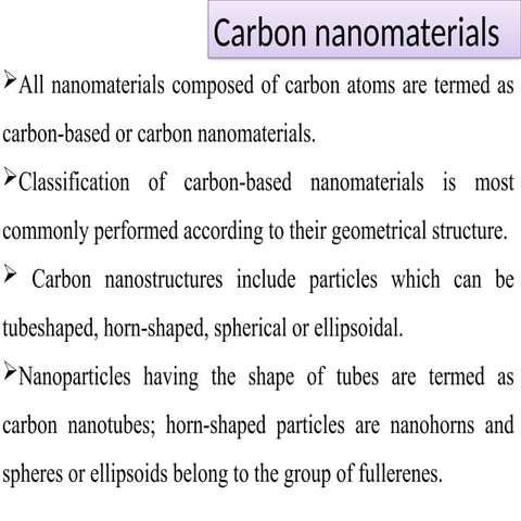 Nanomaterials | PPT