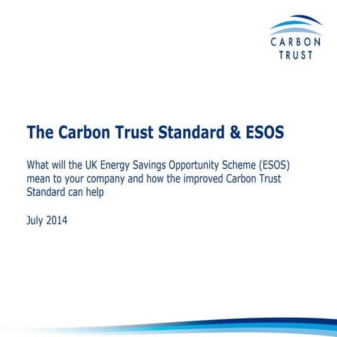 What does ESOS mean for your company?