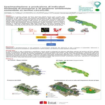M. Carbonara, Sperimentazione e produzione di indicatori territoriali di pressione e di gestione ambientale sostenibile su territori circoscritti.