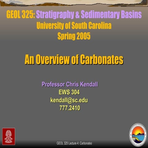 Carbonates overview